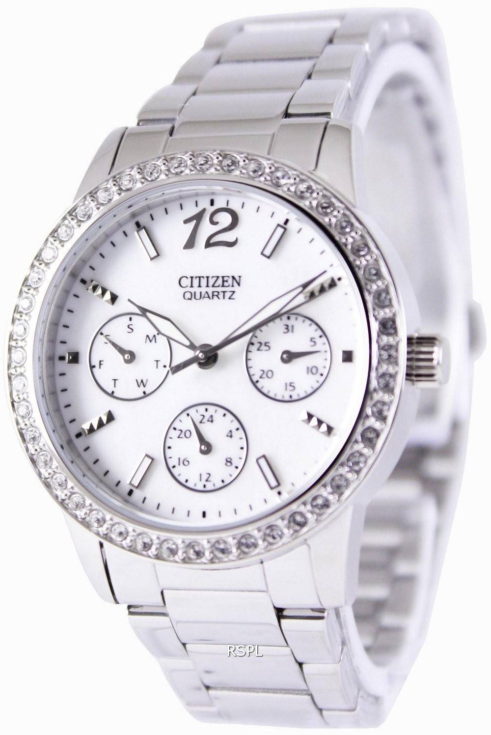 Montre Citizen Quartz cristaux de Swarovski-53D ED8090 féminin
