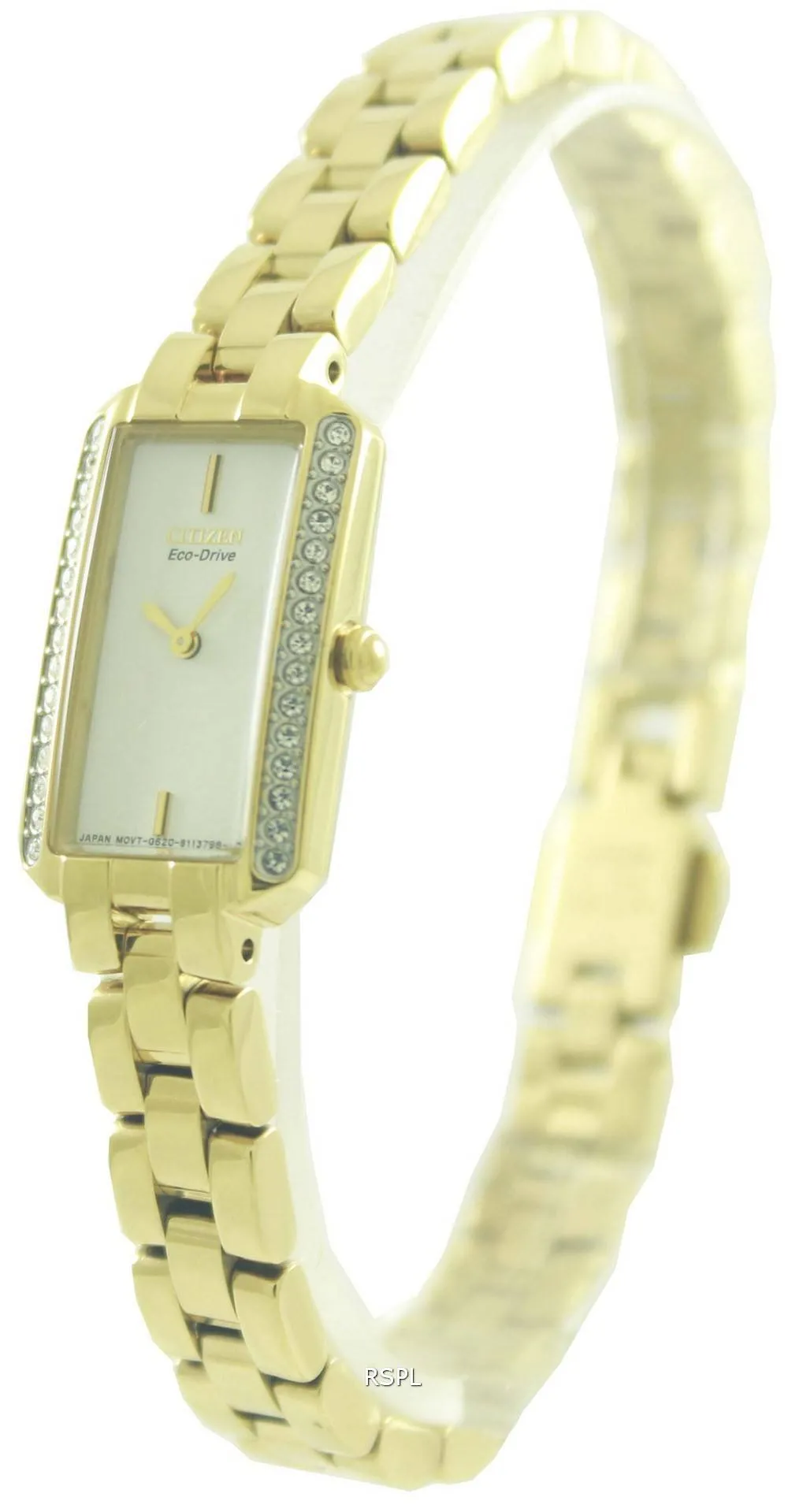 Montre Citizen Eco-Drive Silhouette cristaux Swarovski EG2782-53 a féminin