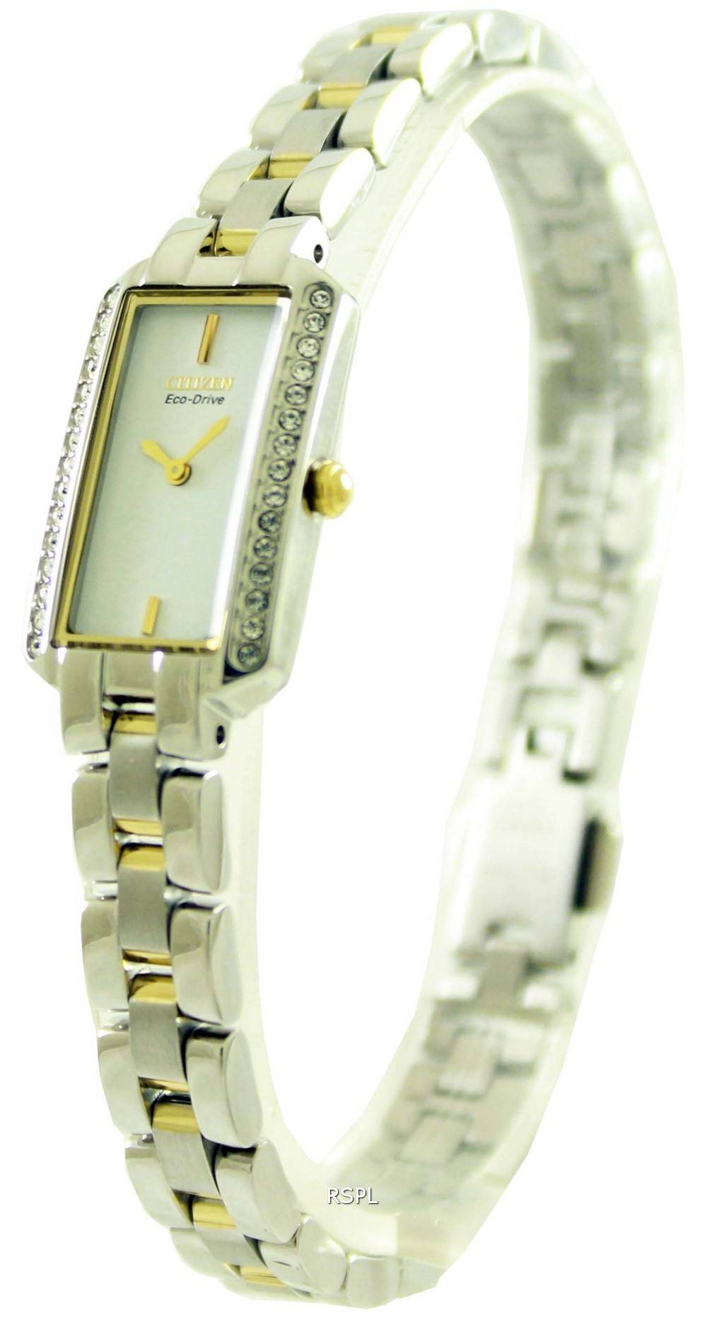 Montre Citizen Eco-Drive Silhouette 30 cristaux Swarovski EG2784-58 a féminin