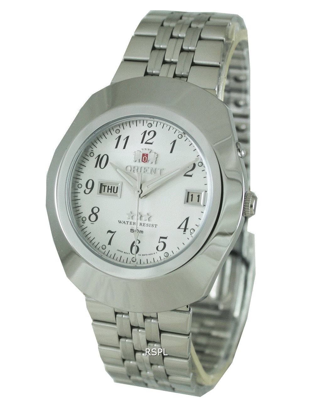 Orient 3 étoiles EM70003W la montre des hommes