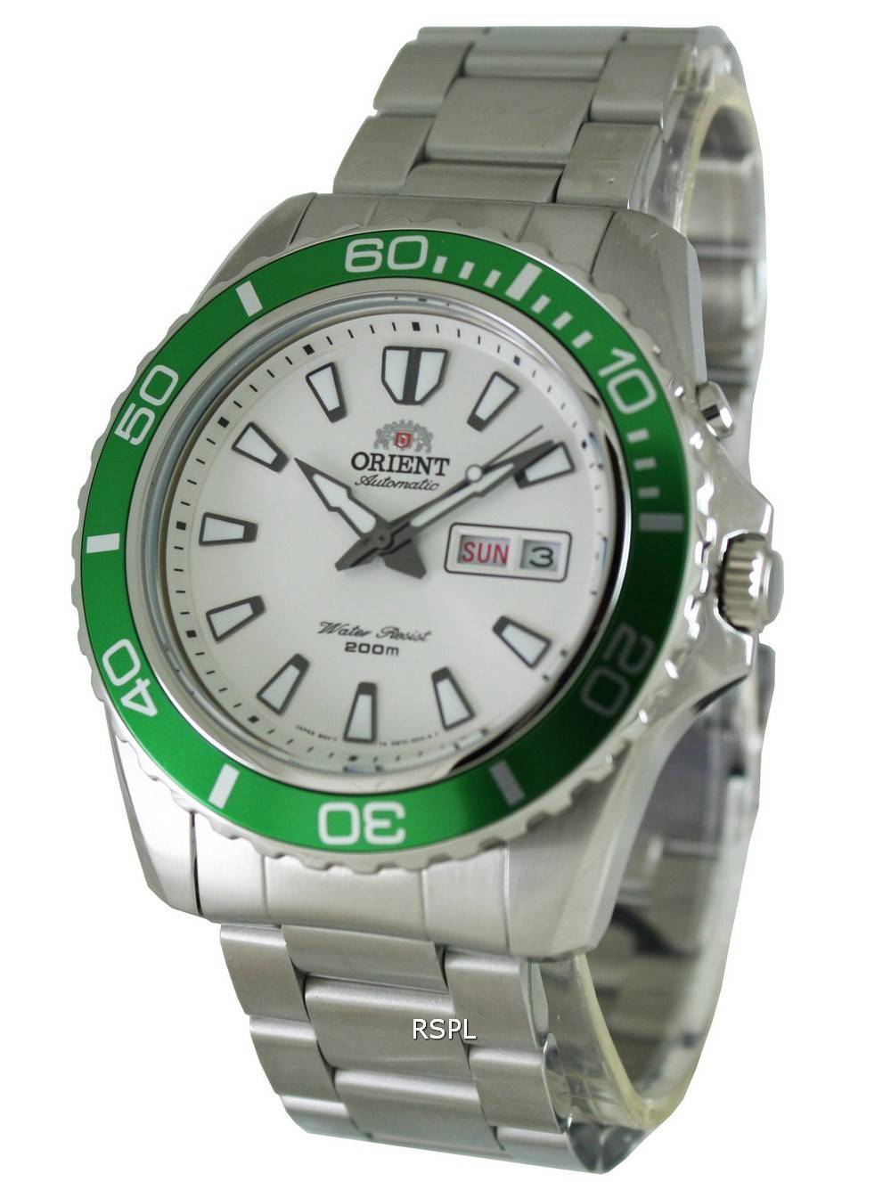 Montre Orient Mako automatique Diver EM75006W hommes