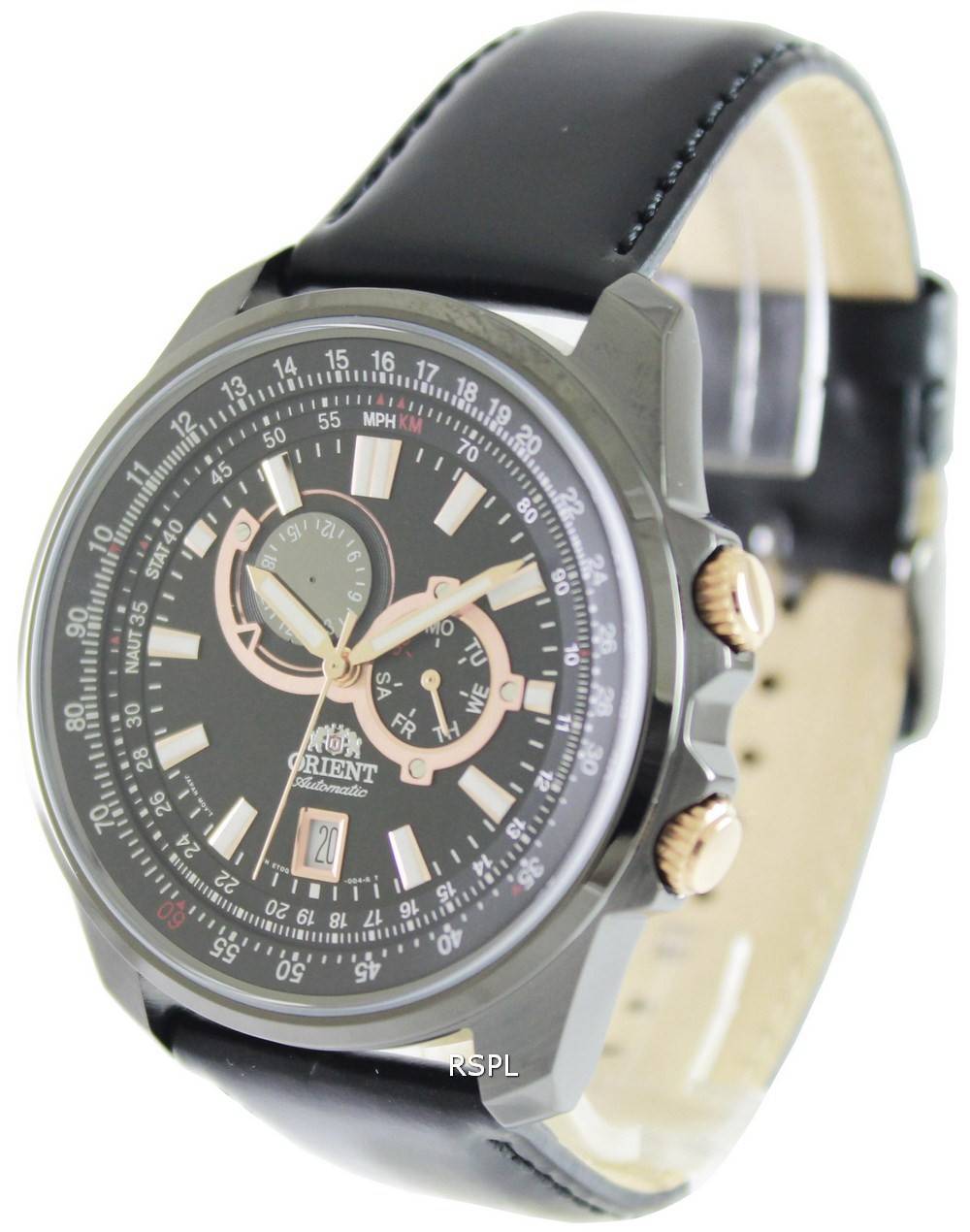 Orienter le sportif automatique Multi main ET0Q002B montre homme