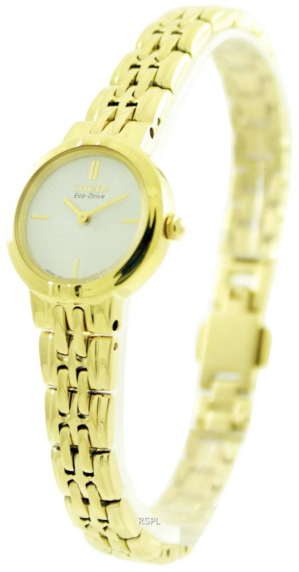 Montre Citizen Eco-Drive Silhouette couleur or EX1092-57 a féminin