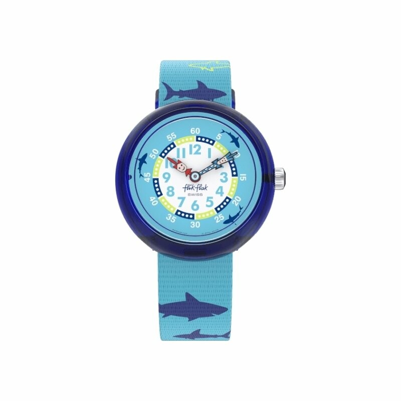 Achat Montre Flik Flak Story Time Sharkasm