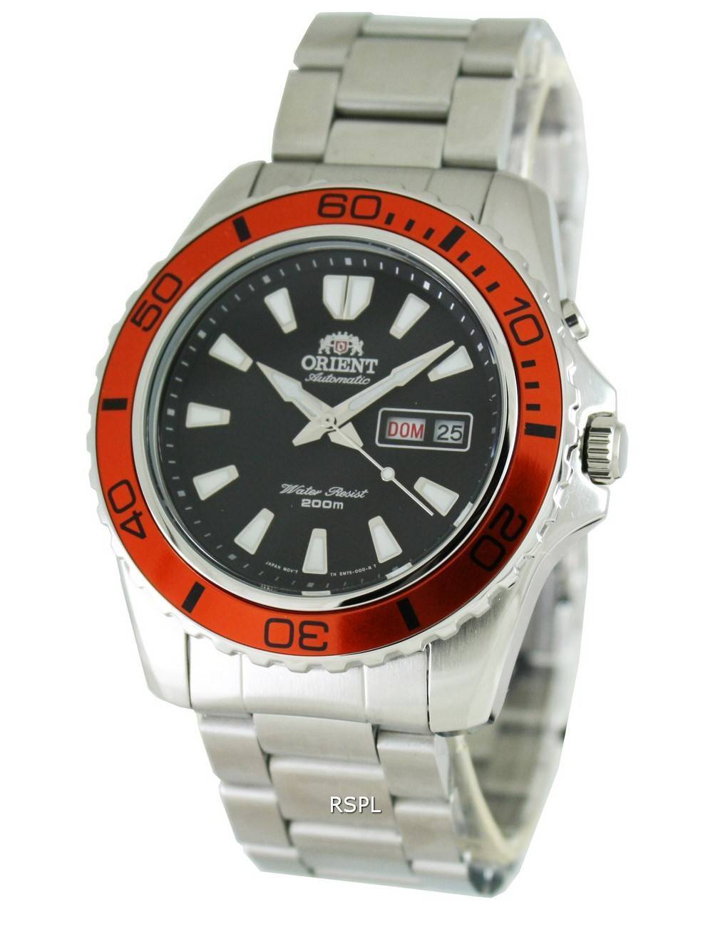 Montre Orient Mako automatique Diver EM75004B hommes
