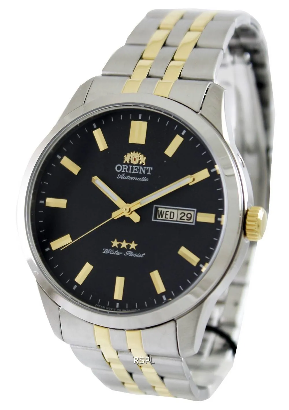 Orient automatique trois étoiles FEM7P00CB montre homme