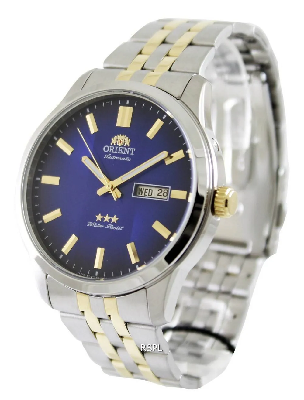 Orient automatique trois étoiles FEM7P00DD9 montre homme