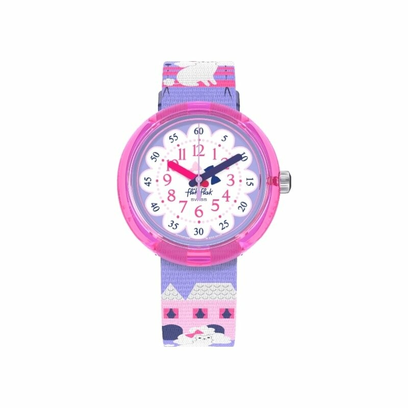 Achat Montre Flik Flak City of Life Miss Poodle