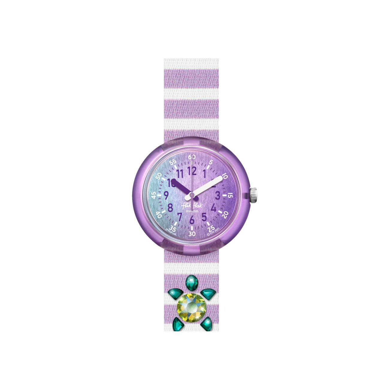 Achat Montre Flik Flak Shine Bright Shining Turtle FPNP148