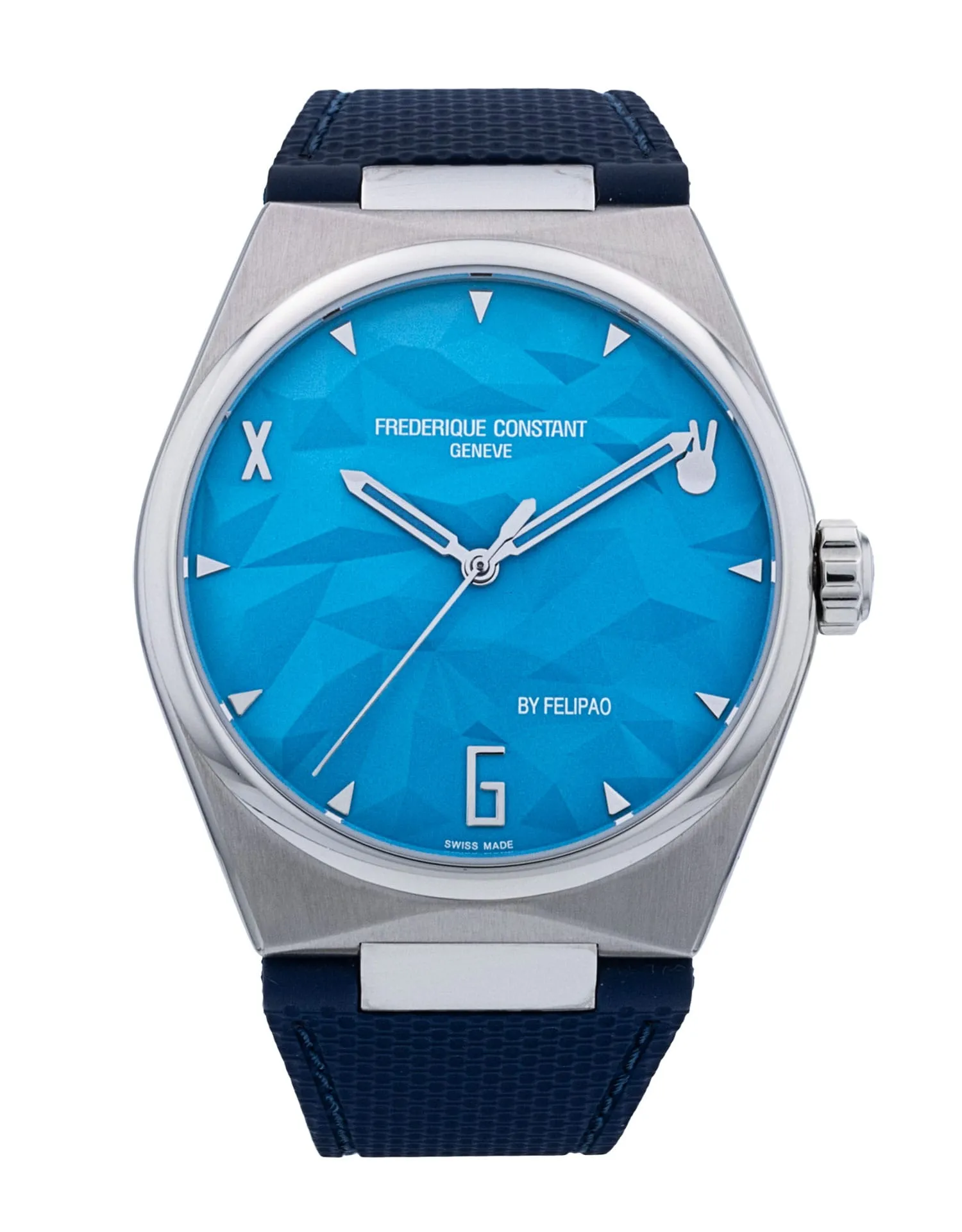 Frederique Constant Highlife - cadran Bleu
