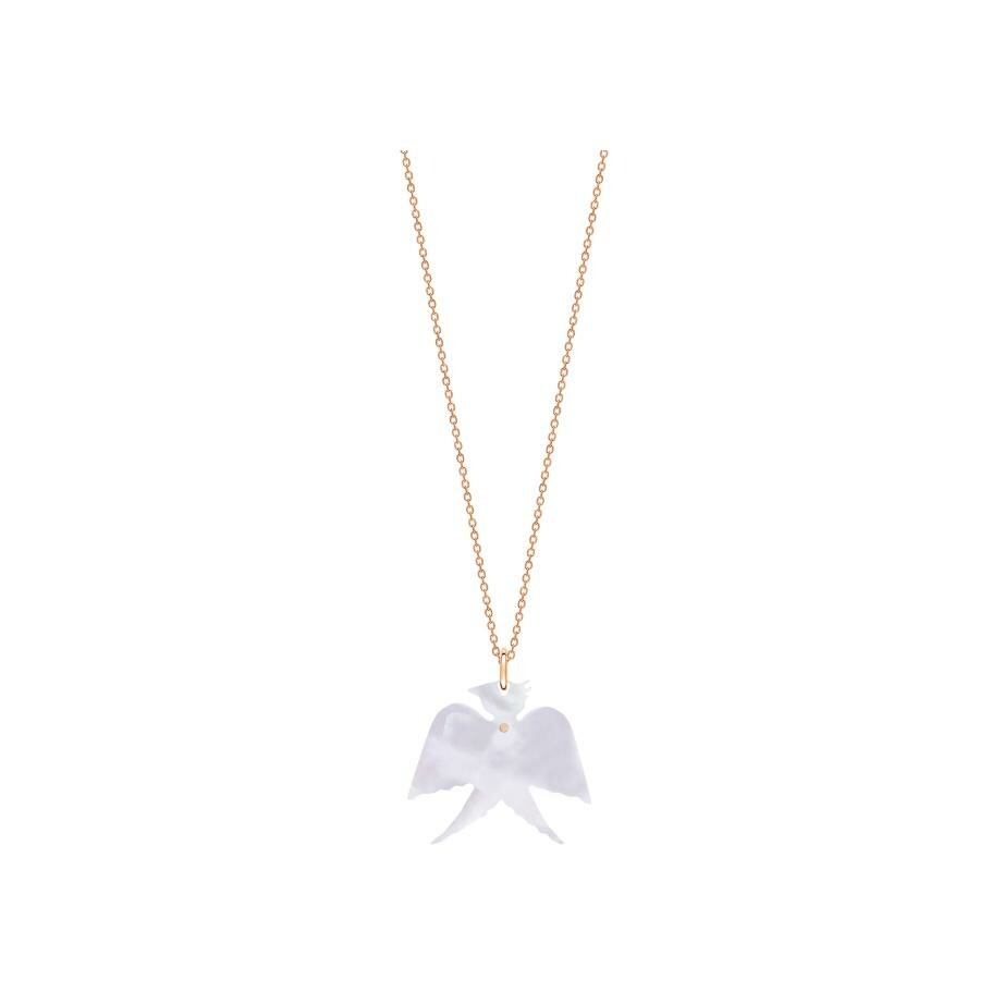 Achat Collier Ginette NY GEORGIA en or rose et nacre