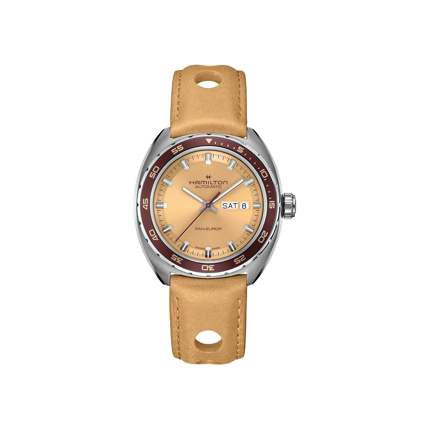 Montre HAMILTON Pan Europ Day Date Auto H35435820