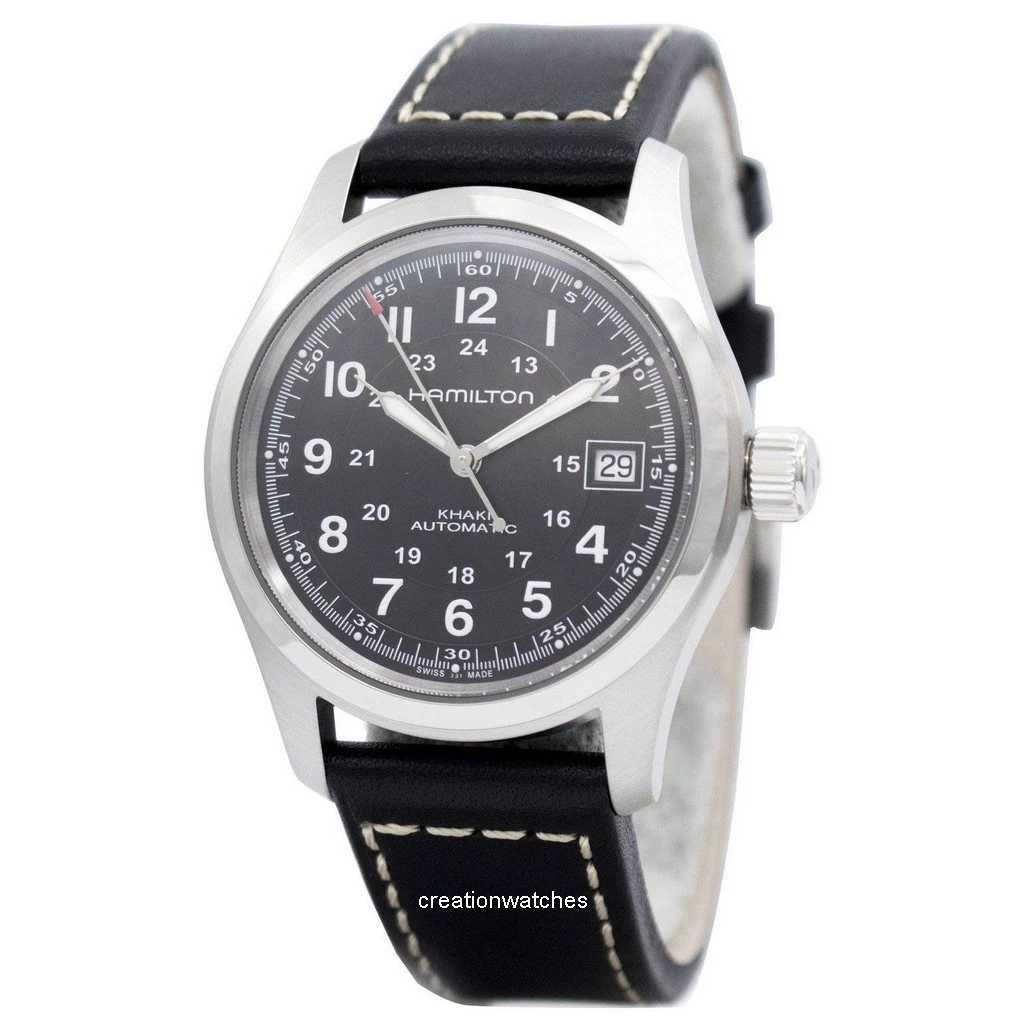 Montre Hamilton Khaki Field Automatic H70455733 pour hommes
