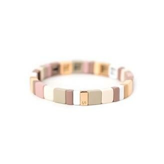 Bracelet Simone à Bordeaux HUBBA en métal émaillé neutral M
