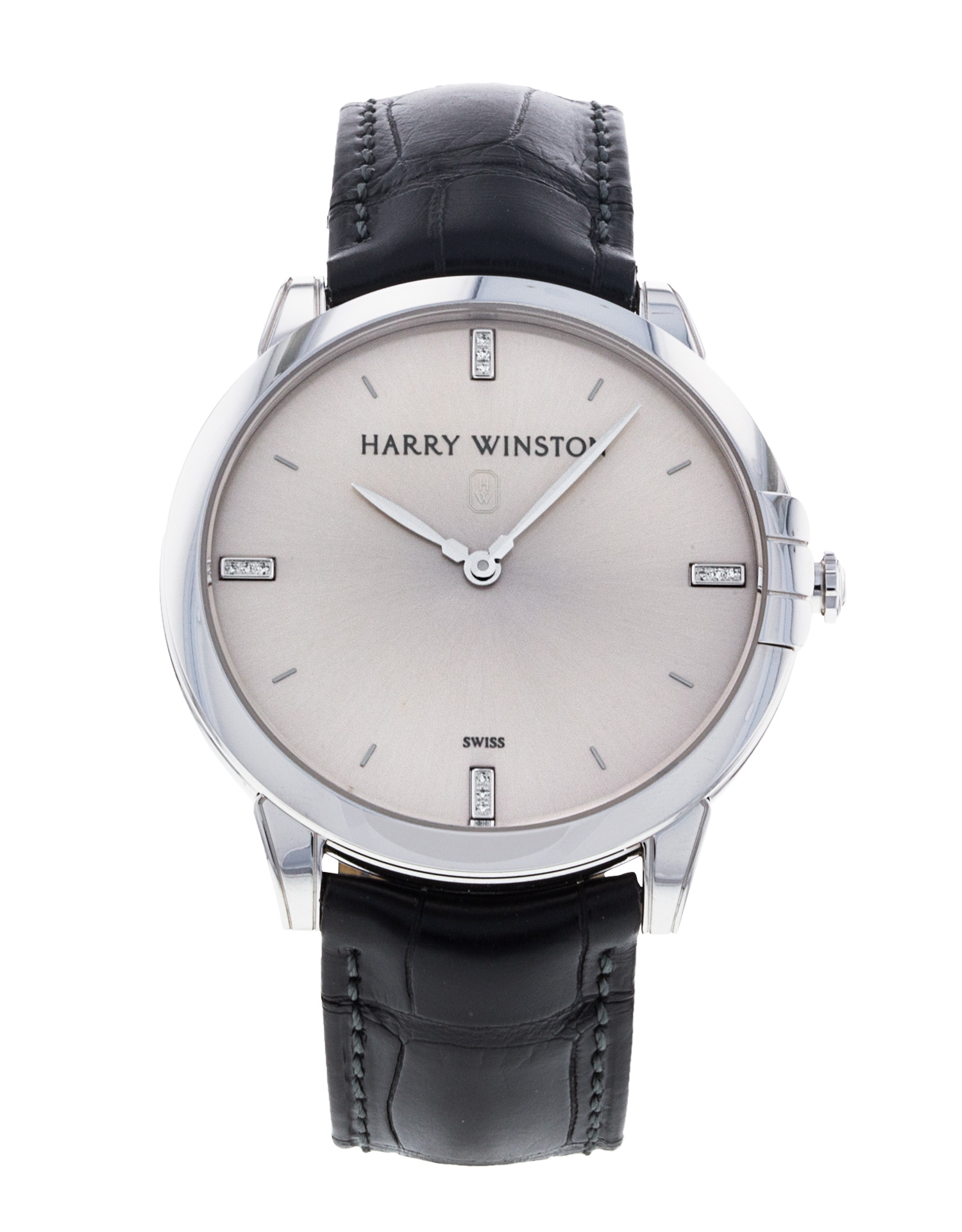 Harry Winston Midnight - cadran Argent Diamant
