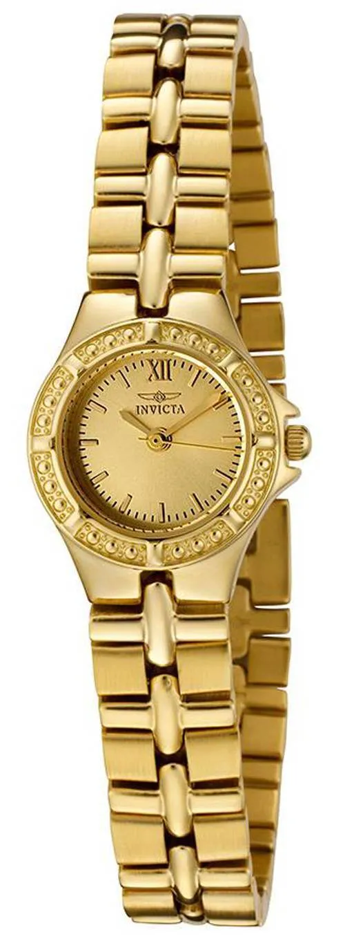 Montre Invicta Wildflower Collection Gold Tone 0137 féminin