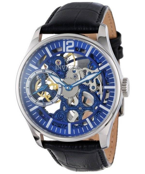 Montre Invicta Vintage cadran bleu squelette mécanique INV12404/12404 masculine