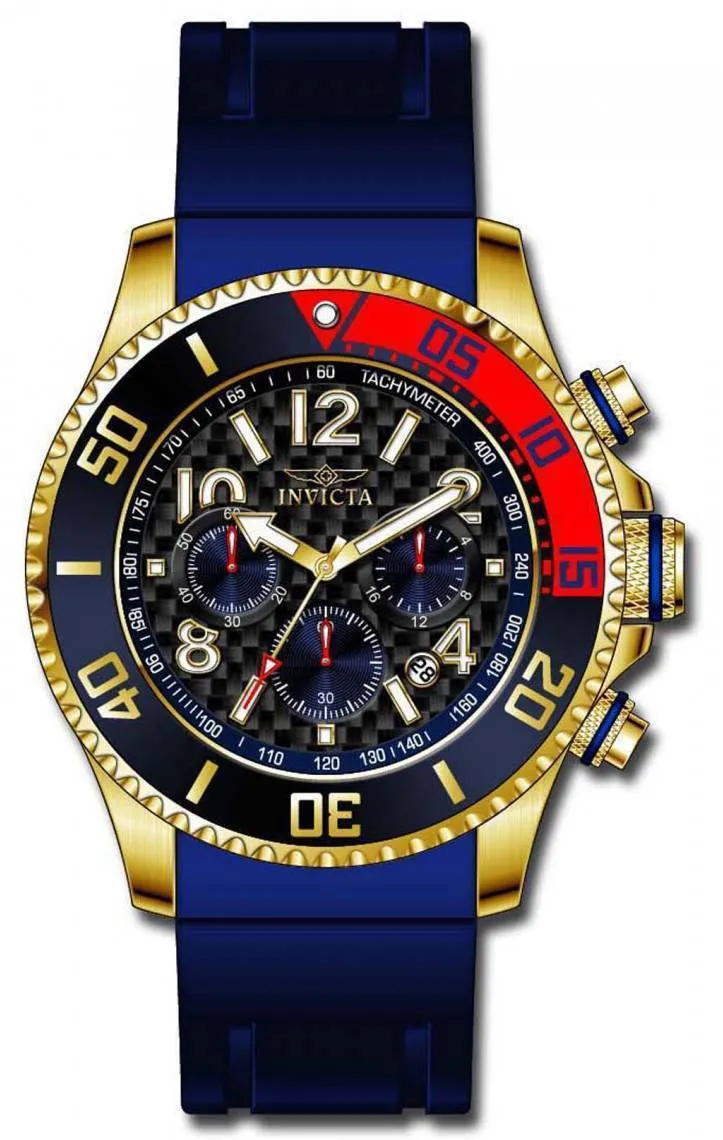Invicta Pro Diver chronographe 100M 13730 montre homme