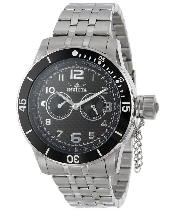 Montre Invicta spécialité fibre de carbone noir INV14886/14886 hommes cadran