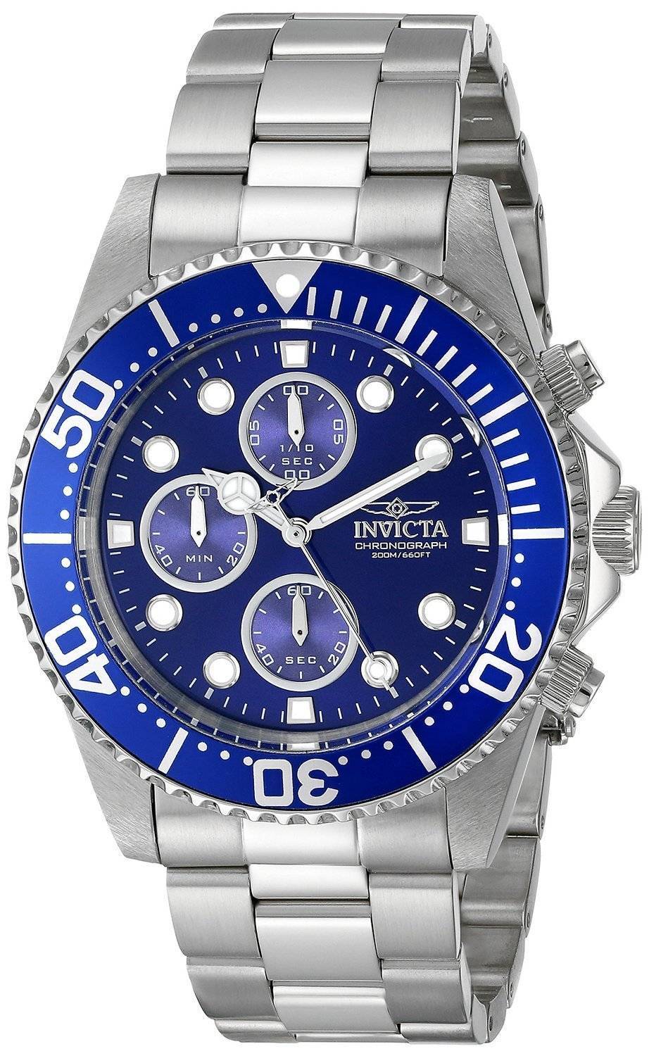 Montre Homme Invicta Pro Diver Chronograph 200M 1769