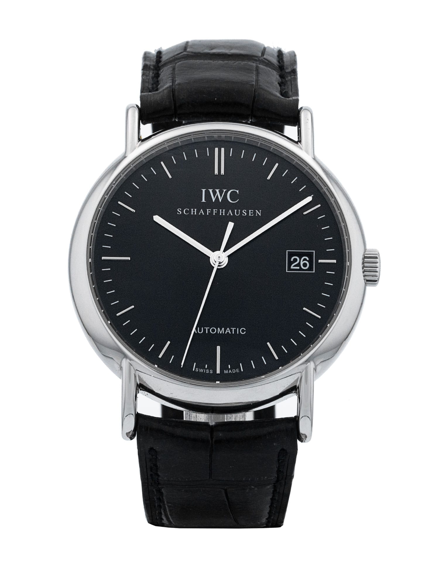 IWC Portofino Automatic - cadran Baton noire