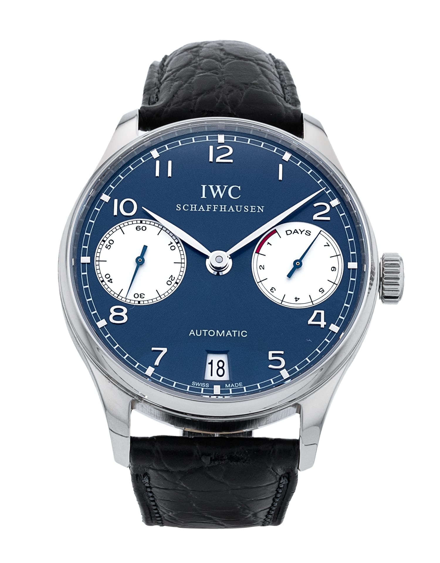 IWC Portugieser Automatic - cadran Bleu Arabe