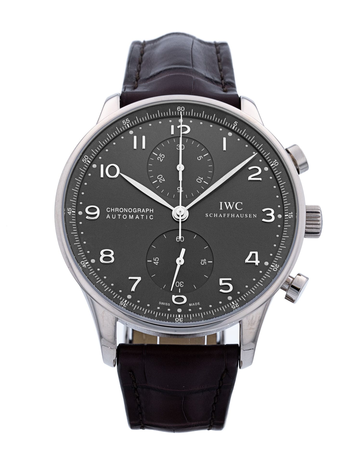 IWC Portugieser Chrono - cadran Arabe gris