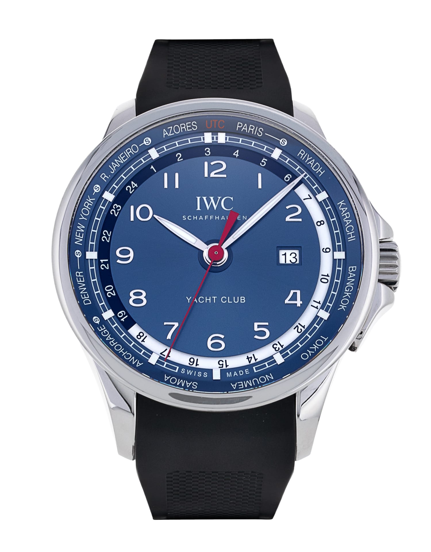 IWC Portugieser Yacht Club - cadran Bleu Arabe