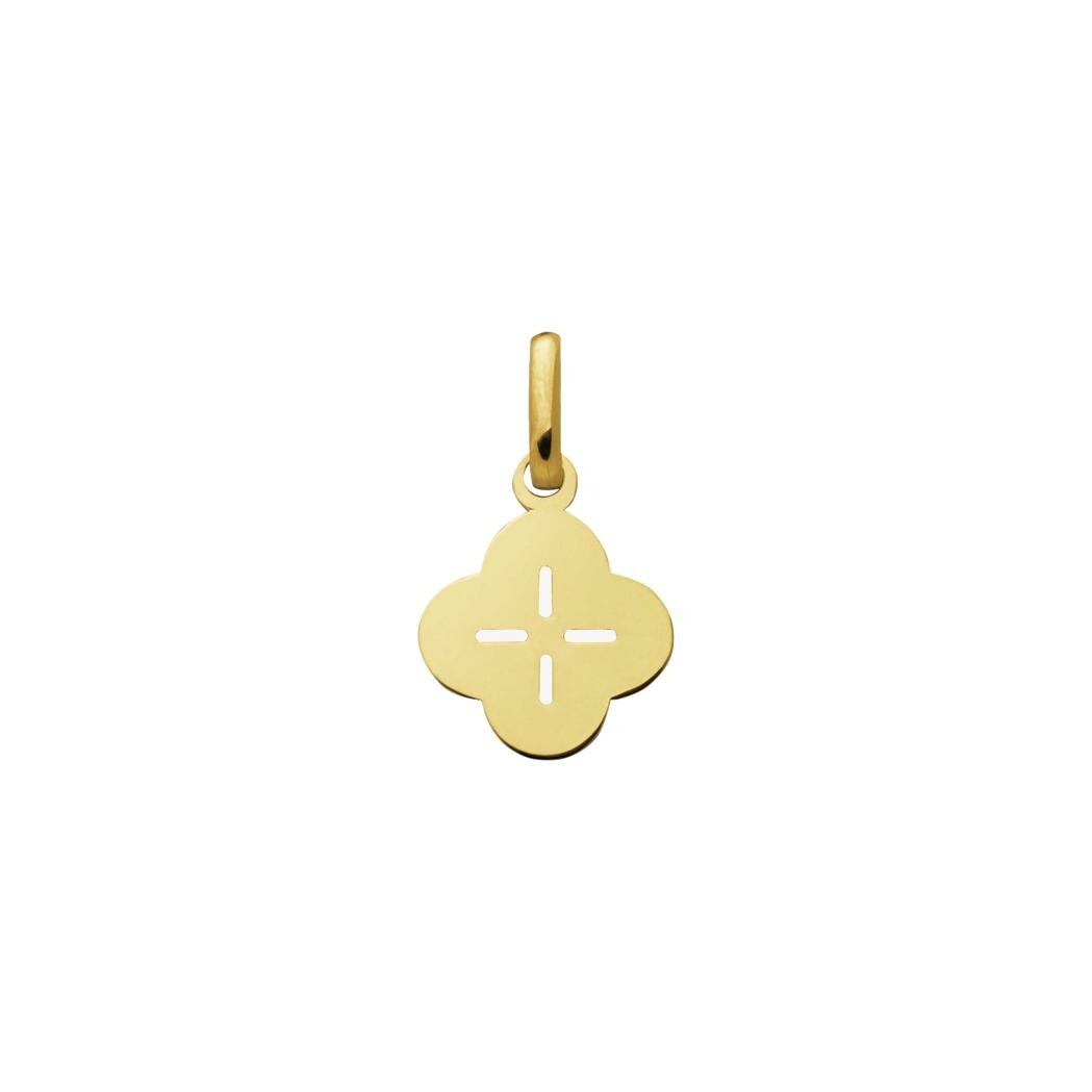 Achat Pendentif Augis Trèfle ajouré en or jaune, 10mm