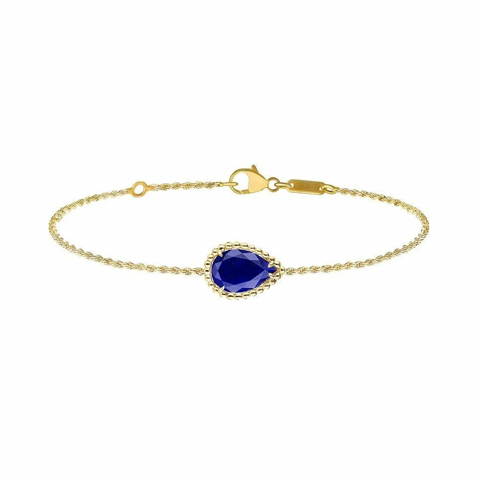 Achat Bracelet Boucheron Serpent Bohème en or jaune et lapis lazuli