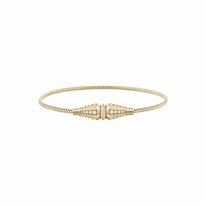 Achat Bracelet Boucheron Jack de Boucheron Un Tour en or jaune et diamants