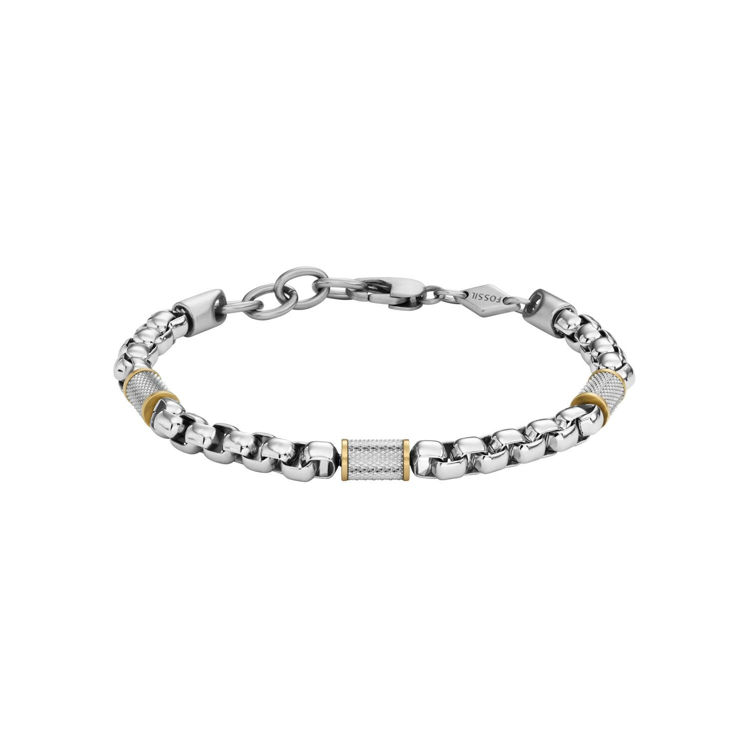 Achat Bracelet Fossil All Stacked Up en acier inoxydable