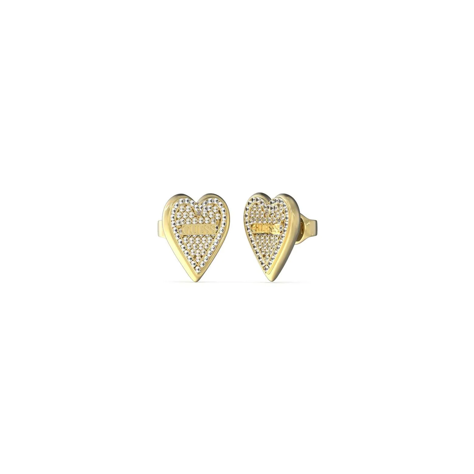 Achat Boucles d'oreilles GUESS Love Me Tender en métal doré