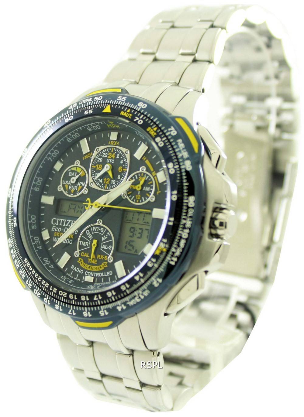 Montre Citizen Radio-pilotée Blue Angels Skyhawk JY0040 - 59 L JY0040 masculin