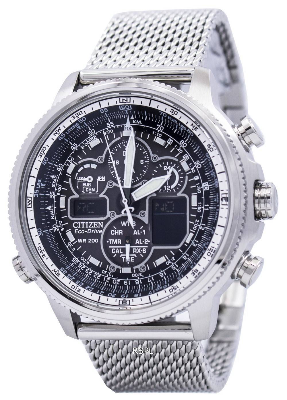 Montre Citizen Navihawk A.-t. Eco-Drive JY8030-83F masculine
