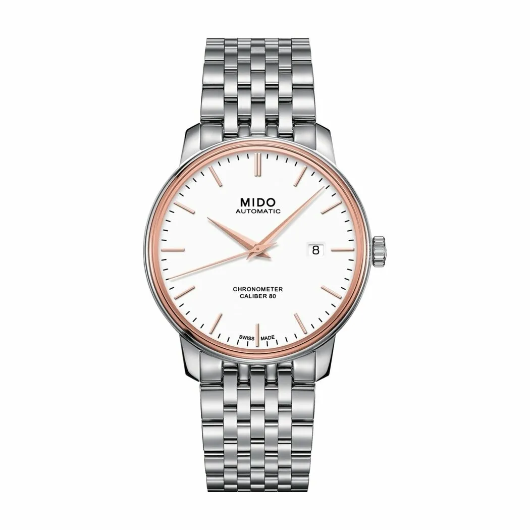 Achat Montre Mido Baroncelli Chronometer Silicium M027.408.41.011.00