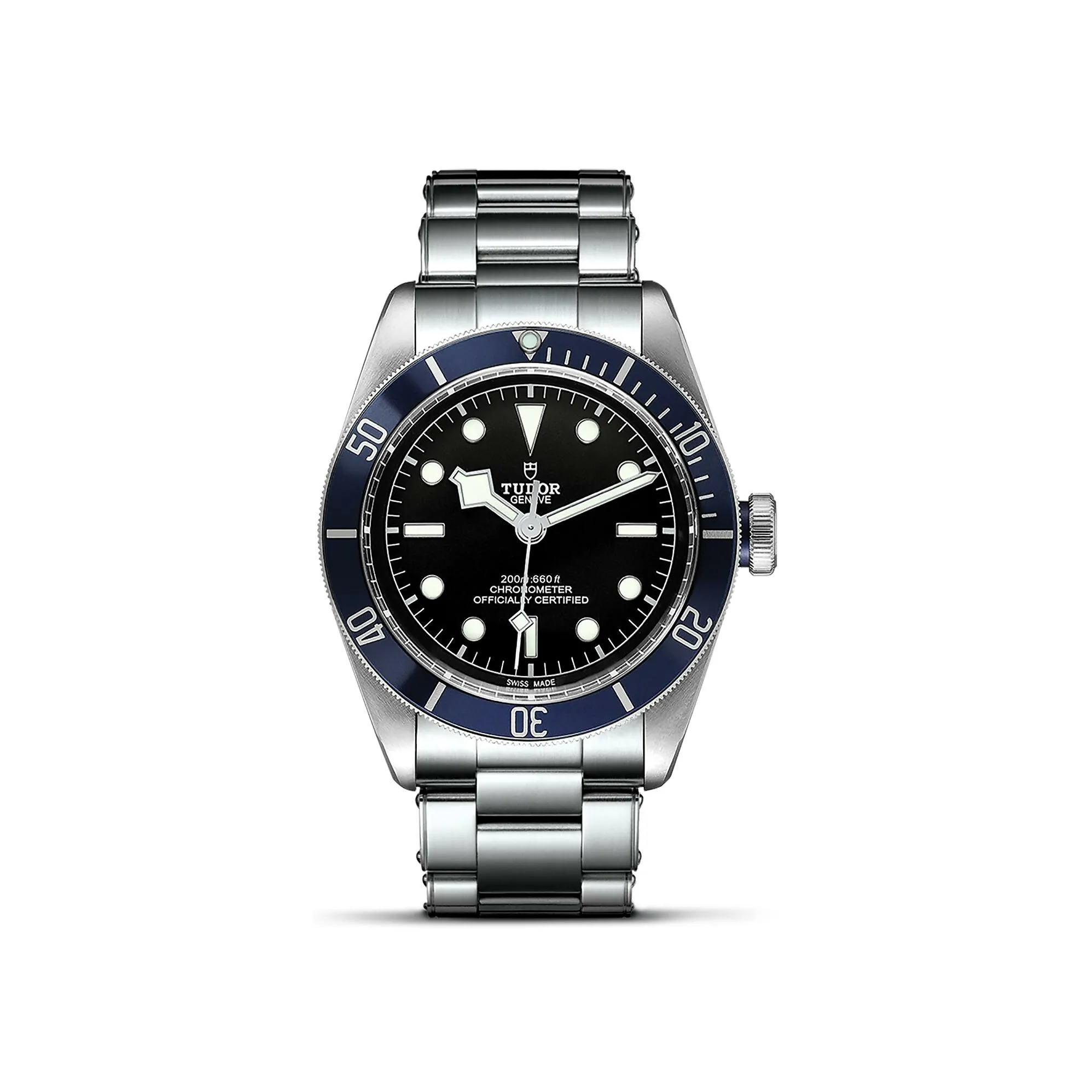 Achat Montre TUDOR Black Bay boîtier en acier 41 mm, bracelet en acier riveté