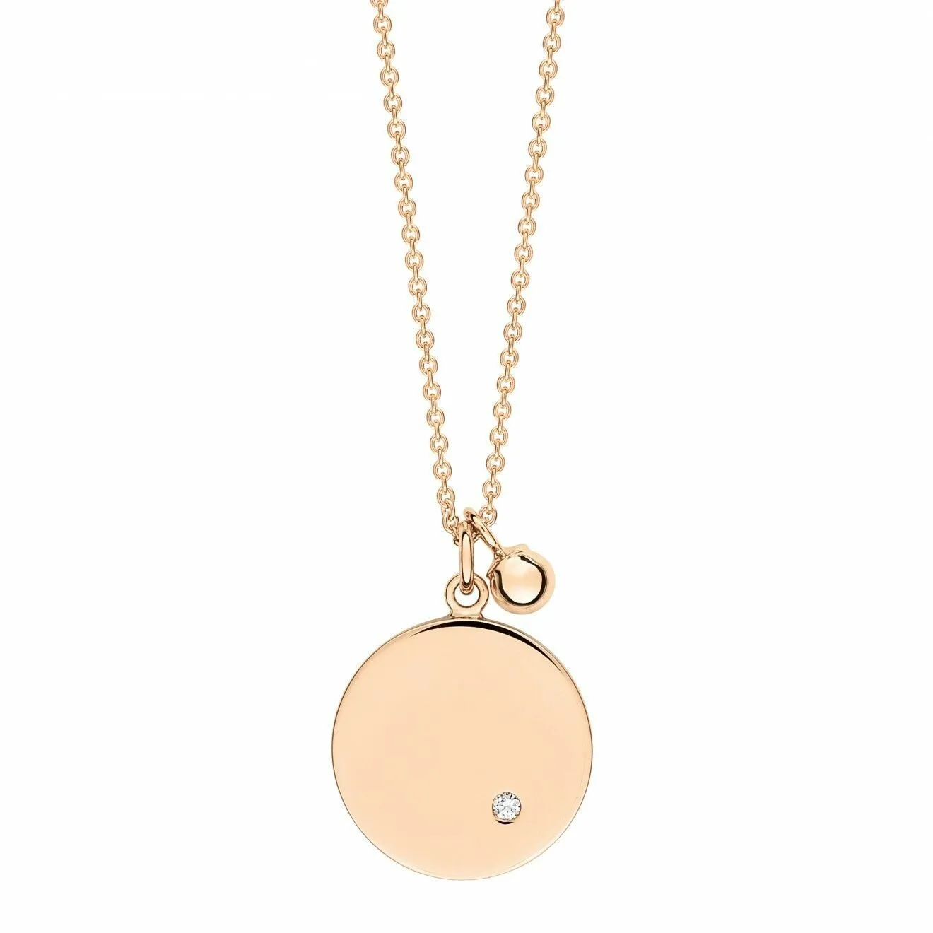 Collier Ginette NY MINI EVER en or rose et diamant