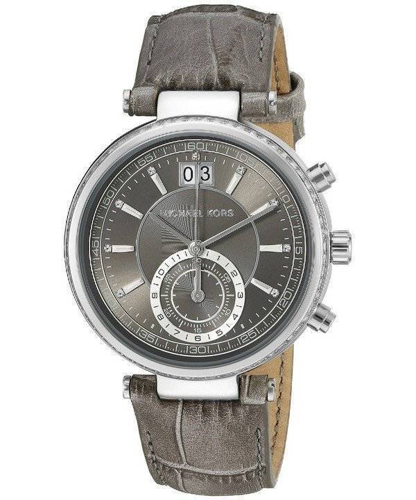 Montre Michael Kors Sawyer cadran gris MK2432 féminin