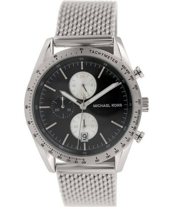Michael Kors accélérateur chronographe cadran noir MK8387 montre homme