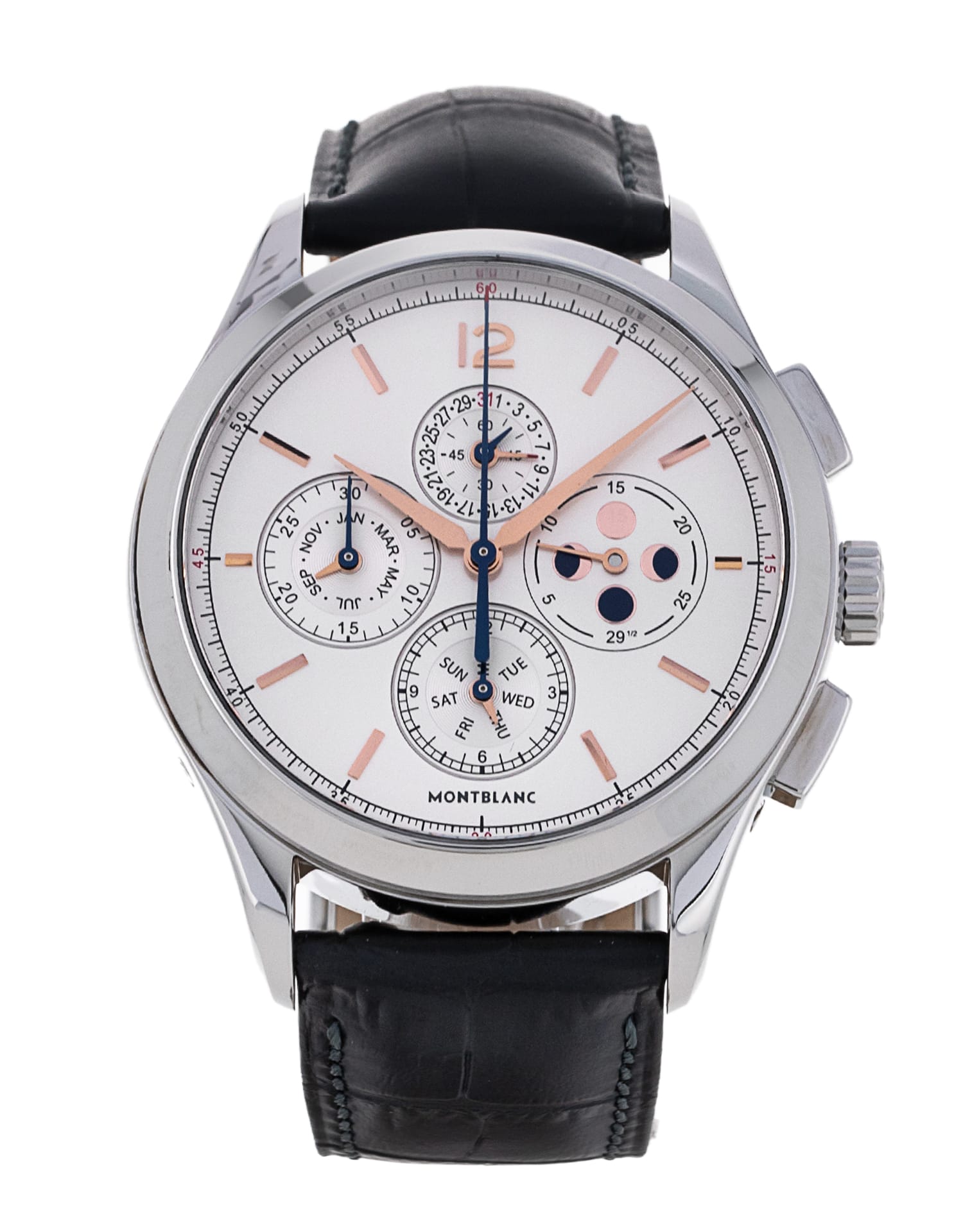 Montblanc Heritage - cadran Baton argentée