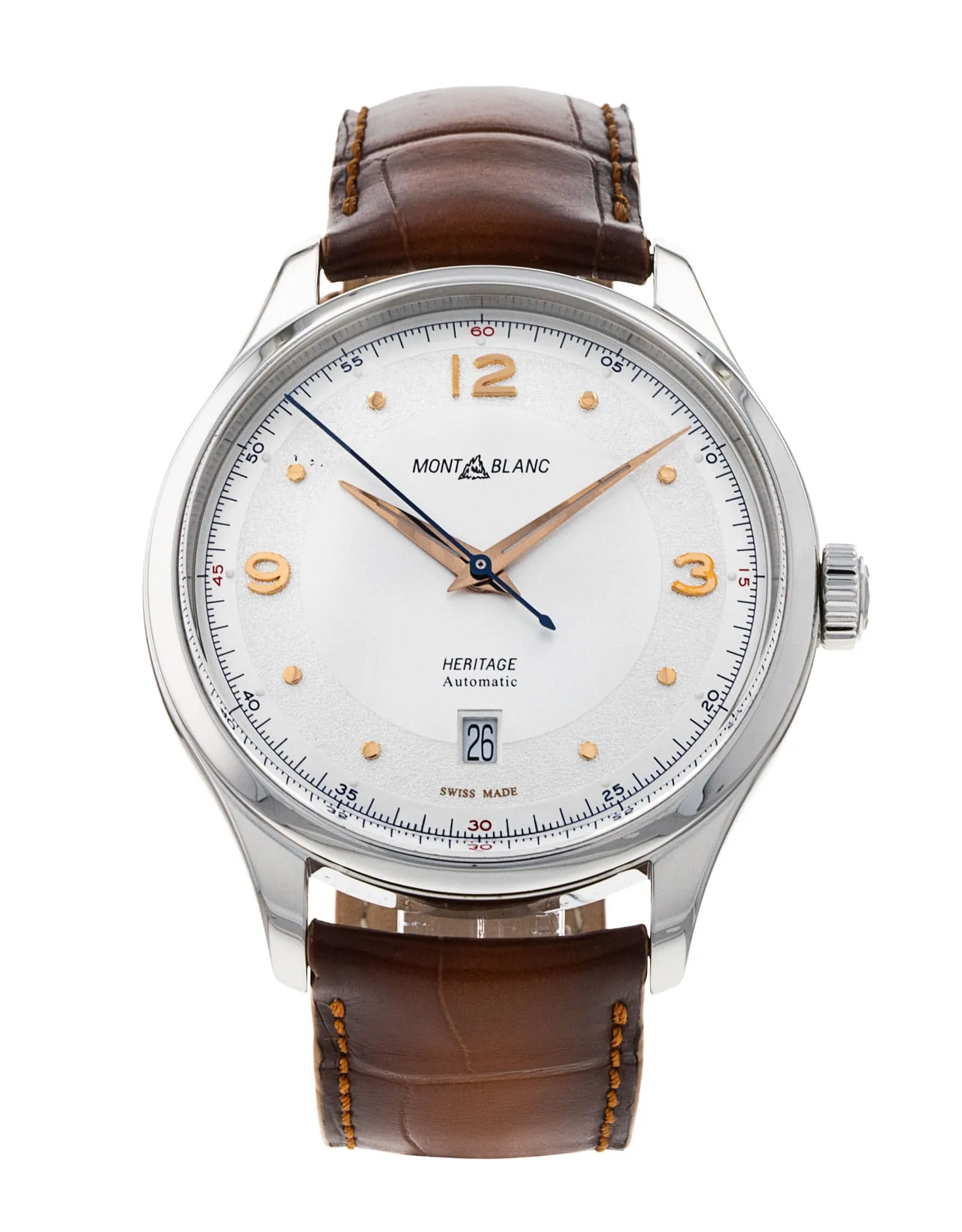 Montblanc Heritage - cadran Trimestre d’argent arabe