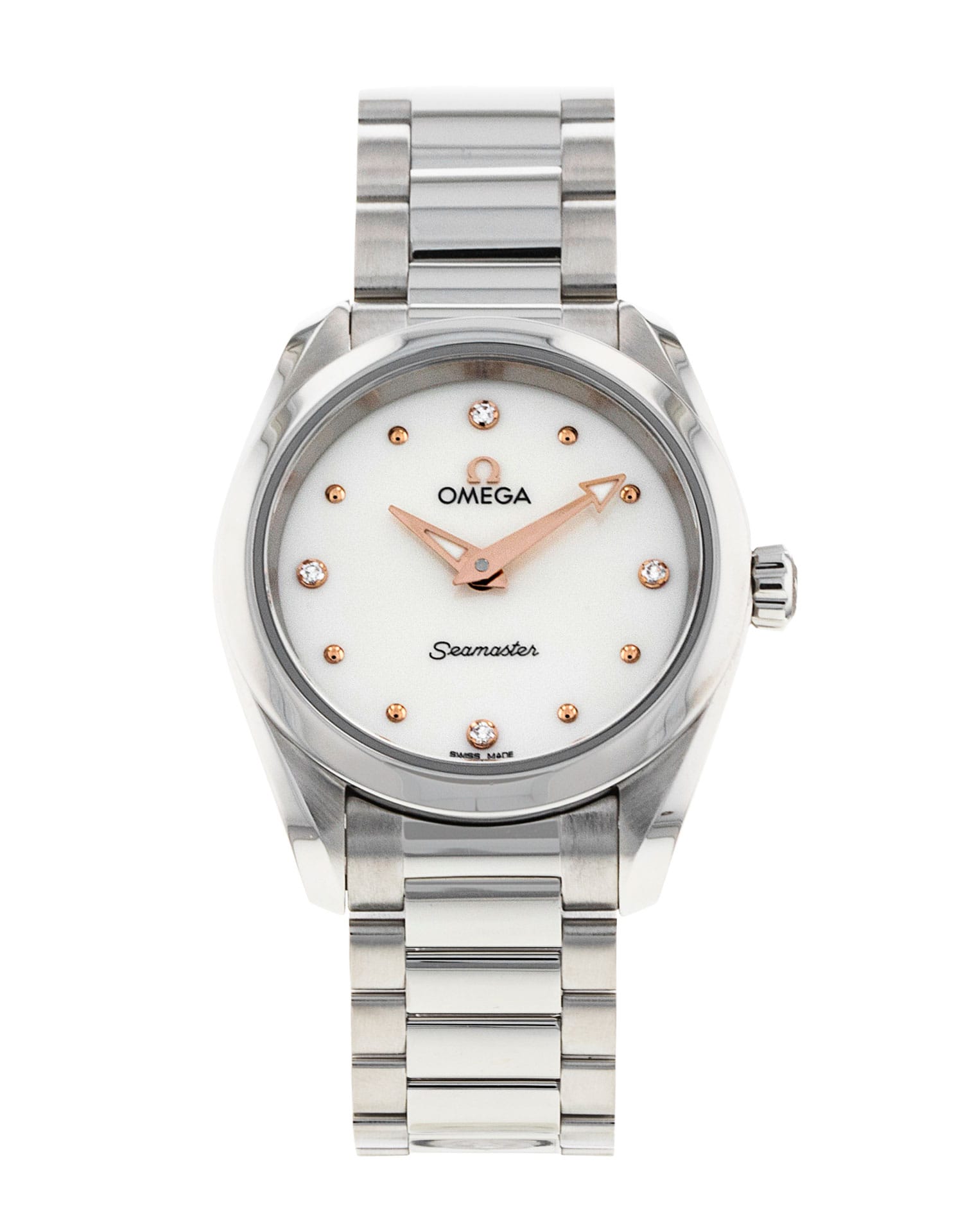 Omega Aqua Terra 150m Ladies - cadran Blanc diamant