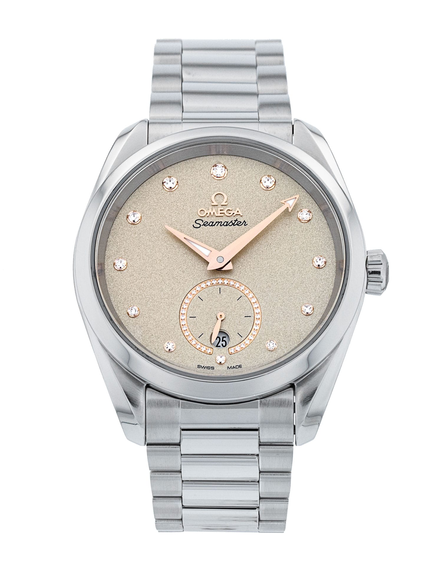Omega Aqua Terra 150m Ladies - cadran Cream Diamond