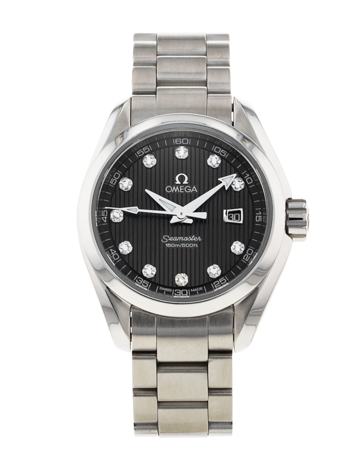 Omega Aqua Terra 150m Ladies - cadran Gris diamant