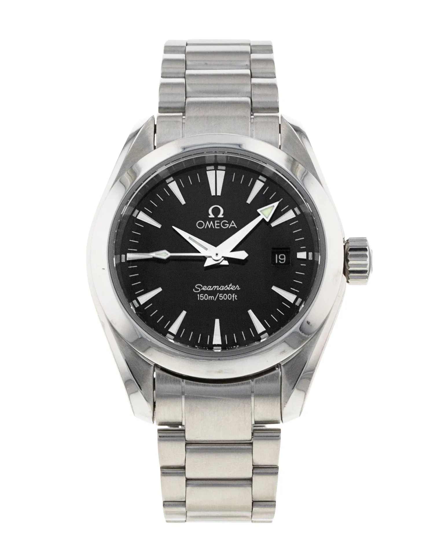 Omega Aqua Terra 150m Ladies - cadran Baton noire