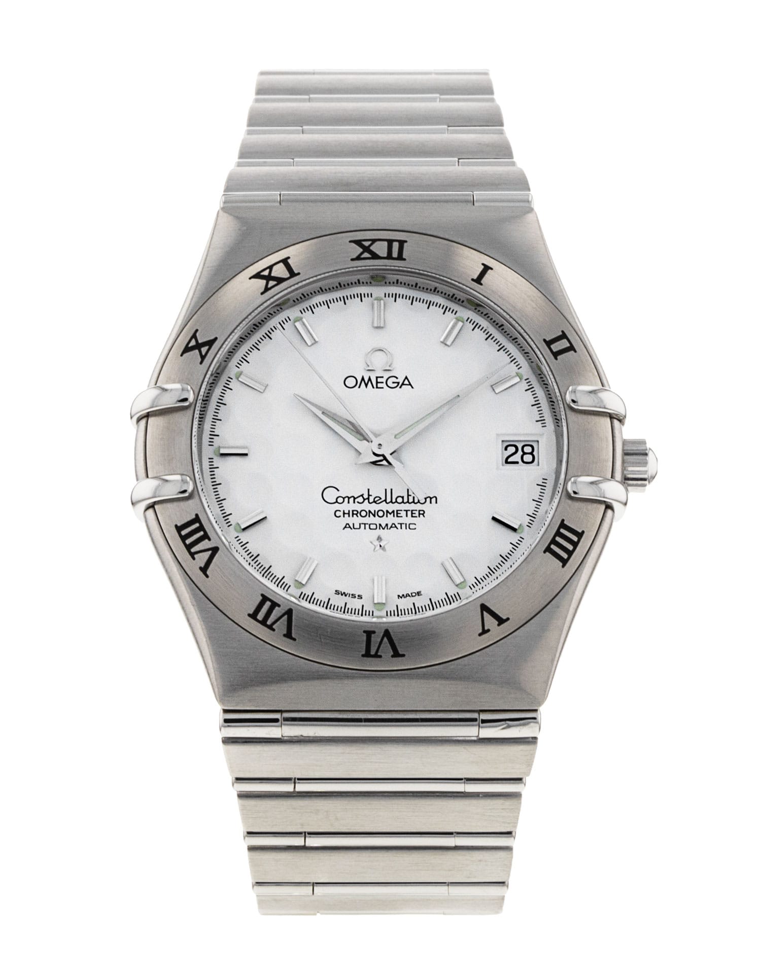 Omega Constellation - cadran Baguette blanche