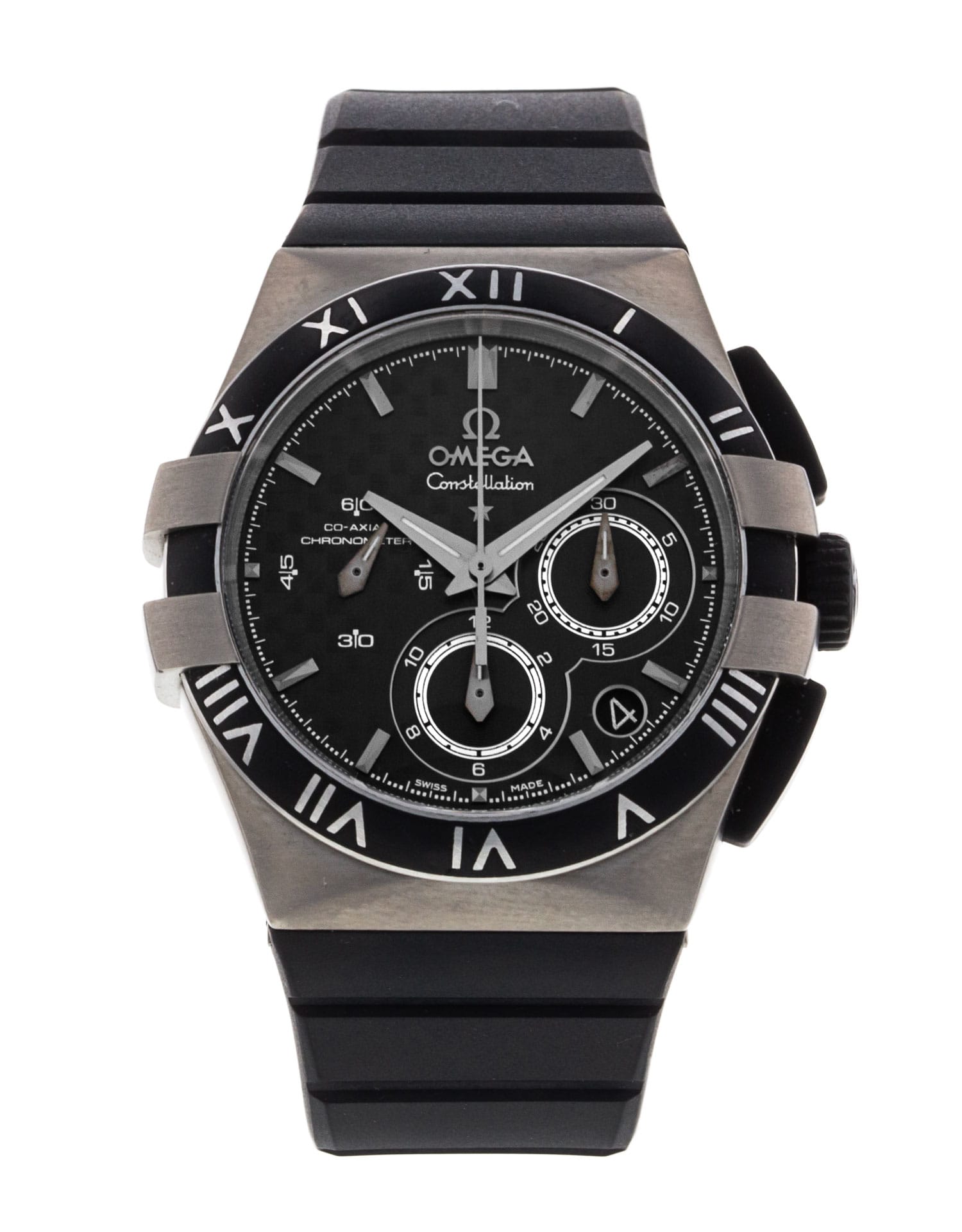 Omega Constellation Double Eagle - cadran Noir à chiffres romains