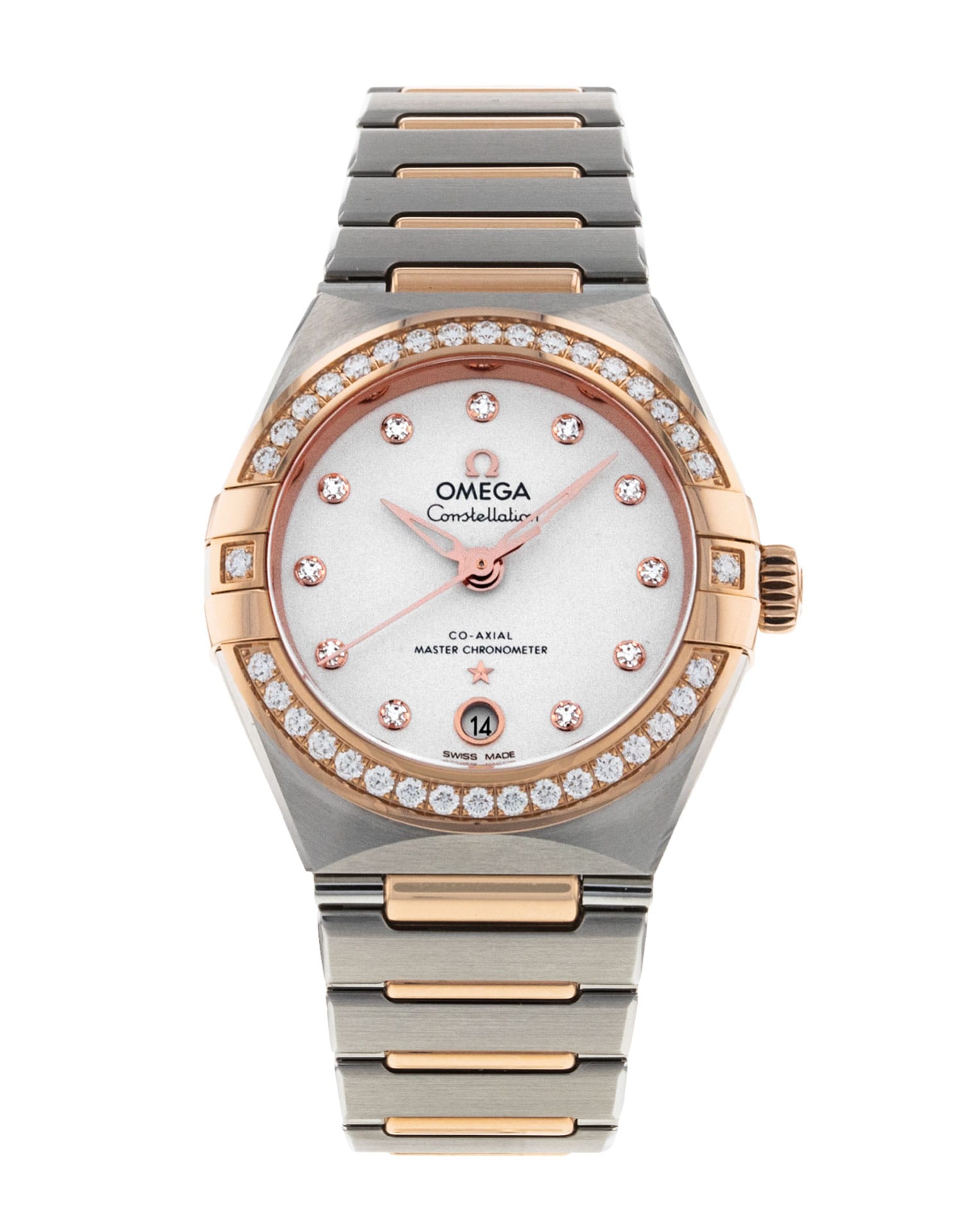 Omega Constellation Ladies - cadran Argent Diamant