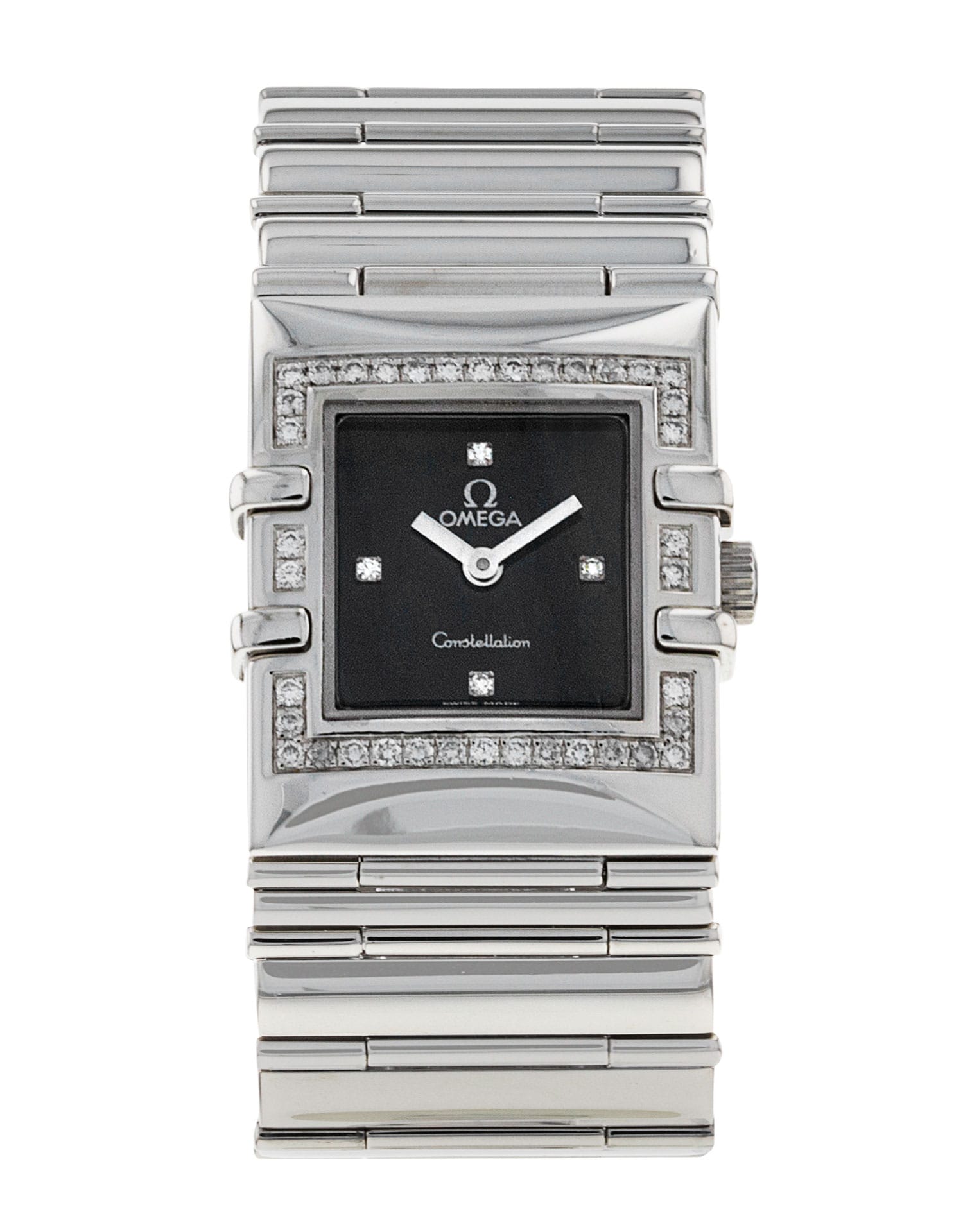 Omega Constellation Quadra - cadran Noir diamant